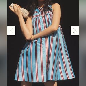 Pernille Rosenkilde Sleeveless Shirt Dress